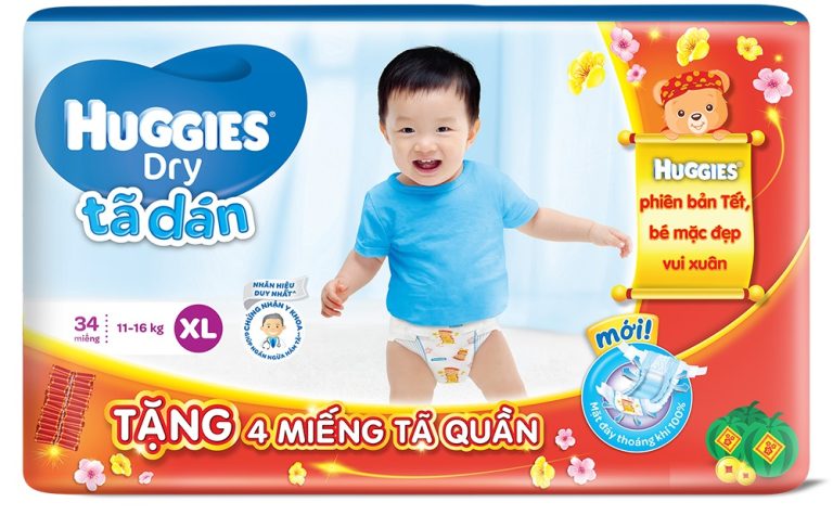 Tã Bỉm Huggies XL: Sự Lựa Chọn Thông Minh Cho Bé Yêu